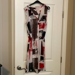 Liz Claiborne patterned dress
